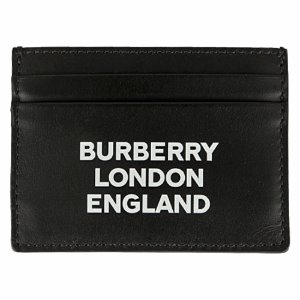 [버버리] 19SS 8009213 1 로고프린트 더블 카드홀더 블랙 지갑 / TTA,BURBERRY