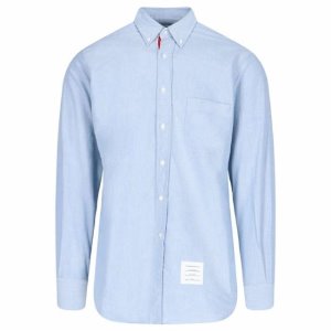 [톰브라운] MWL010E 06177 480 클래식 옥스포드 셔츠 라이트 블루 남성 셔츠 / TR,THOM BROWNE