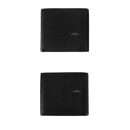 [톰브라운] MAW023A 00198 001 삼선탭 빌포드 지갑 블랙 지갑 / TR,THOM BROWNE