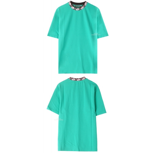 [아크네] CL0072 ABA 넥페이스 라운드 반팔티셔츠 제이드그린 남성 티셔츠 / TJ,ACNE STUDIOS