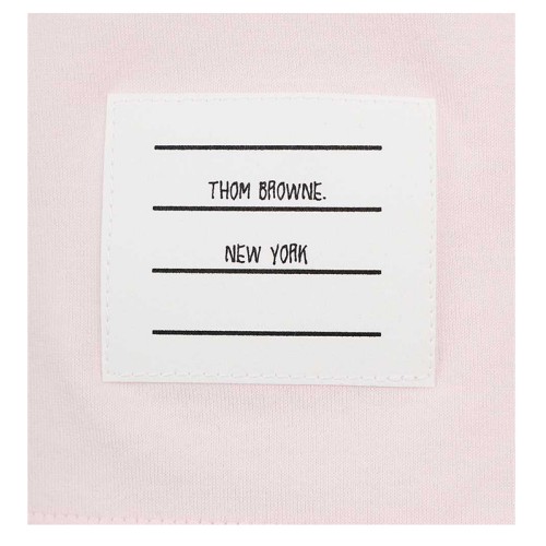 [톰브라운] FJS036A 05398 680 사이드 슬릿츠 릴렉스핏 반팔 티셔츠 라이트 핑크 여성 티셔츠 / TJ,THOM BROWNE