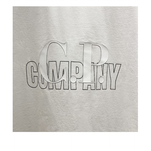 [시피컴퍼니] 13CMTS143A 005100W 103 그래픽 로고 프린팅 라운드 반팔티셔츠 화이트 남성 티셔츠 / TR,CP COMPANY
