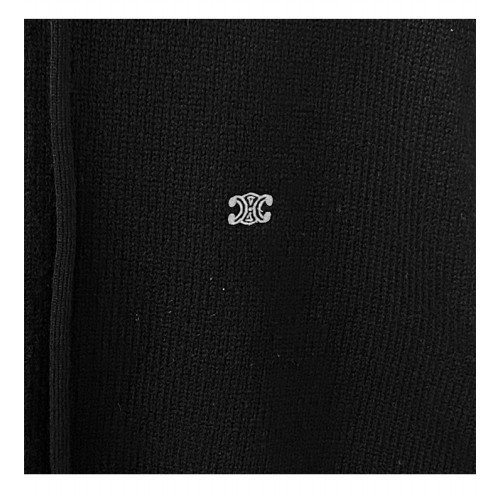 [셀린느] 048T 2AD5O 38OW 트리오페 스웨터 후드집업 블랙 남성 자켓 / TJ,CELINE