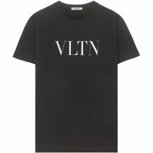 [발렌티노] 20SS TV3MG10V3LE 0NO 로고 프린팅 반팔티셔츠 블랙화이트 남성 티셔츠 / TFN,VALENTINO