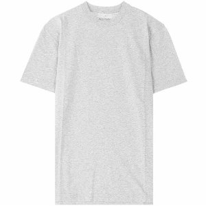 [아크네] BL0230 92H 미니 로고 반팔 티셔츠 페일 그레이 멜란지 남성 티셔츠 / TJ,ACNE STUDIOS