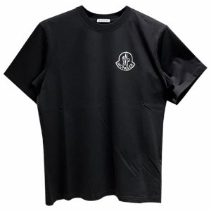 [몽클레어] 8C00010 829FB 999 그래픽 프린트 반팔티셔츠 블랙 여성 티셔츠 / TJ,MONCLER