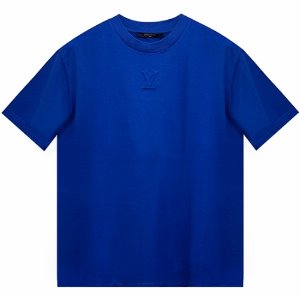 [루이비통] 1AA5D 엠보스드 LV 티셔츠 블루프랑스 남성 티셔츠 / TEO,LOUIS VUITTON