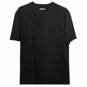 [우영미] W231TS04708B 프레임 백로고 반팔 티셔츠 블랙 남성 티셔츠 / TR,WOOYOUNGMI
