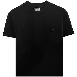 [우영미] W233TS05708B 크라운 백로고 반팔 티셔츠 블랙 남성 티셔츠 / TJ,WOOYOUNGMI